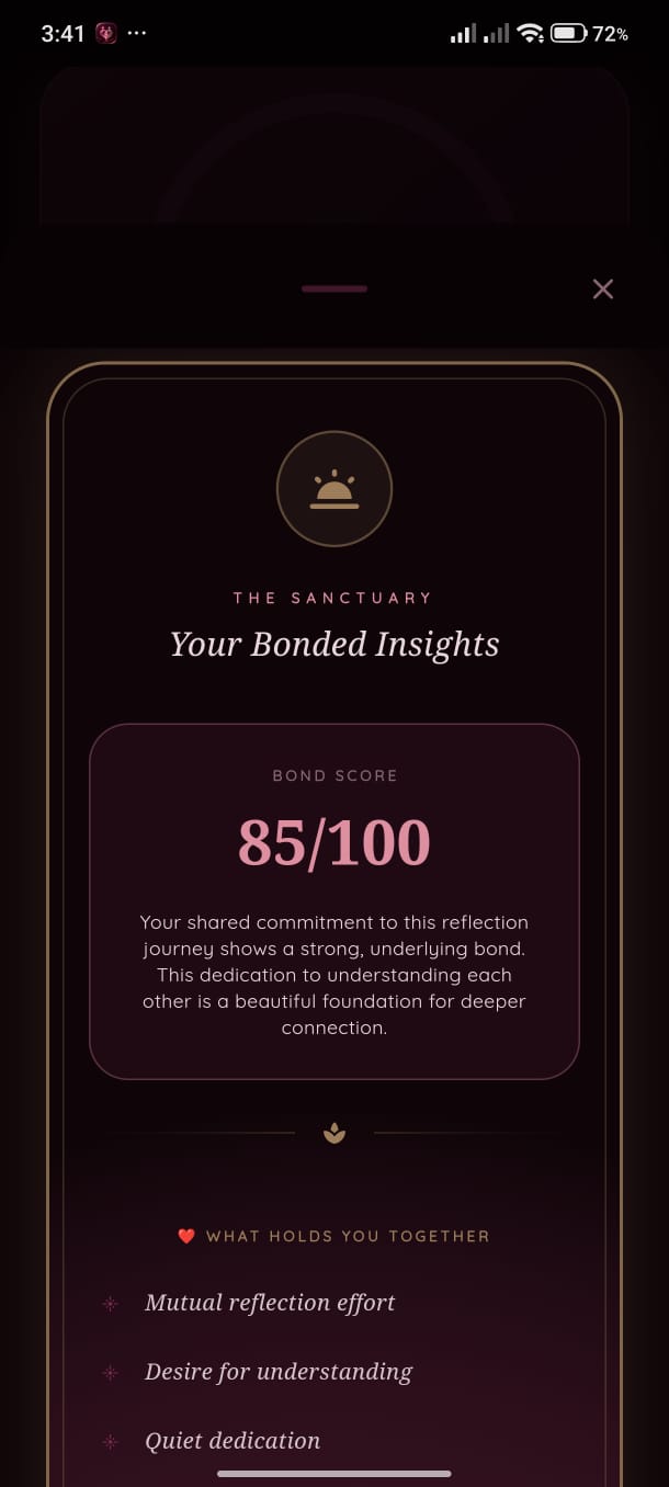 Guided Reflections Screen